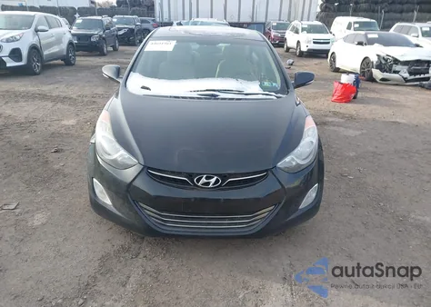 2013 Hyundai Elantra Limited из США, поврежденный, VIN 5NPDH4AE1DH227105